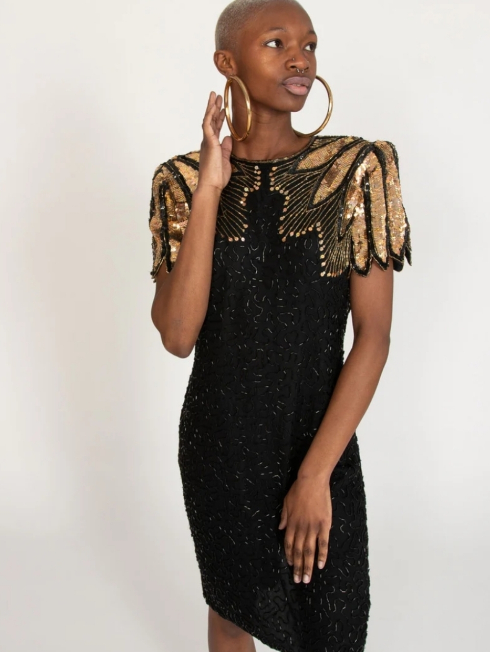 Stenay 1980's Cocktail Dress